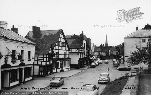 Photo of Upton Upon Severn, High Street c.1960