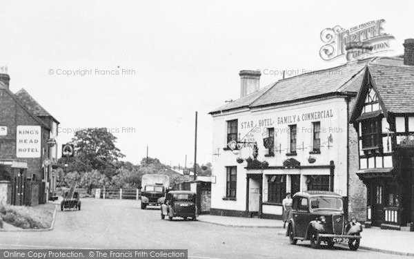 Photo of Upton Upon Severn, Star Hotel And High Street c.1955