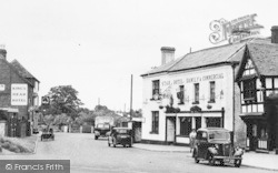 Star Hotel And High Street c.1955, Upton Upon Severn