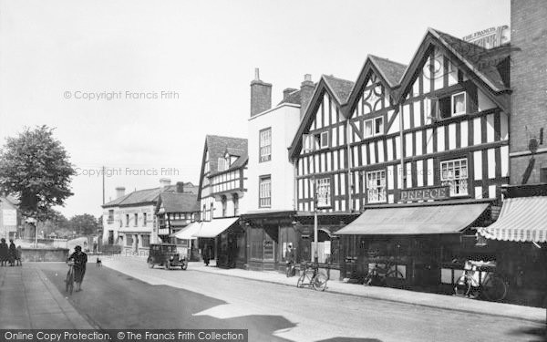 Photo of Upton Upon Severn, Street View 1931