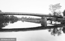 The Bridge And River c.1960, Upton Upon Severn