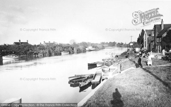 Photo of Upton Upon Severn, The River c.1955