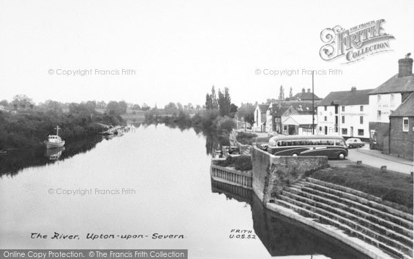 Photo of Upton Upon Severn, The River c.1960