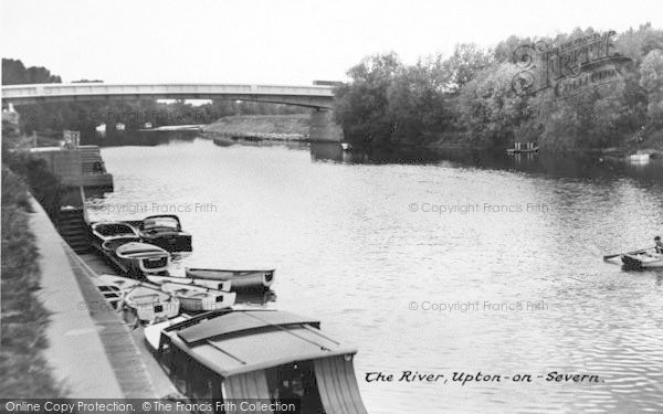 Photo of Upton Upon Severn, The River c.1960