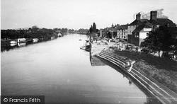 The River Severn c.1960, Upton Upon Severn