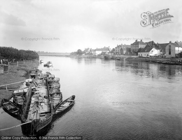 Photo of Upton Upon Severn, View Down The River 1931