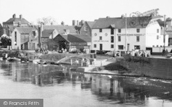 View From The Bridge c.1955, Upton Upon Severn