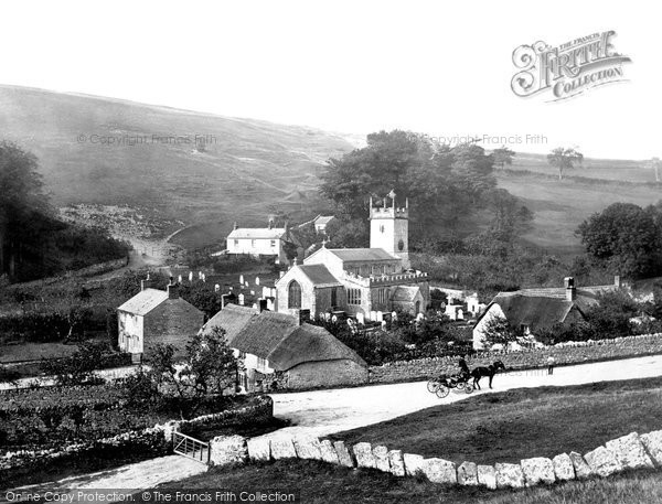 Photo of Upwey, St Lawrence's Church And Village c.1870