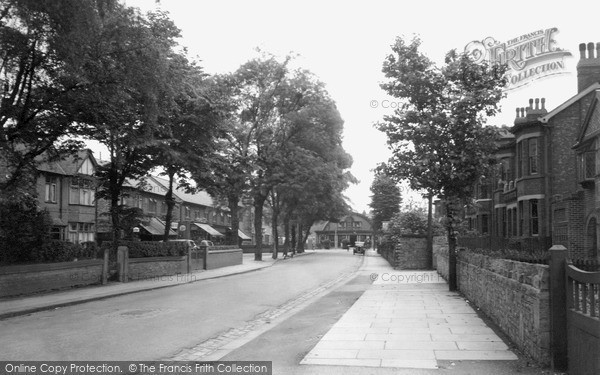 Photo of Urmston, Church Road c.1950