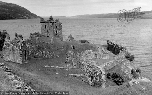 Photo of Urquhart Castle, And Loch Ness 1952