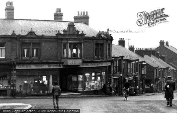Photo of Ushaw Moor, Crook Co Operative c.1955
