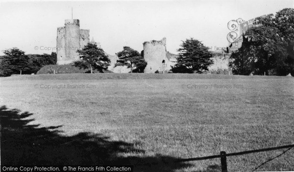 Photo of Usk, Barham Court Park c.1960