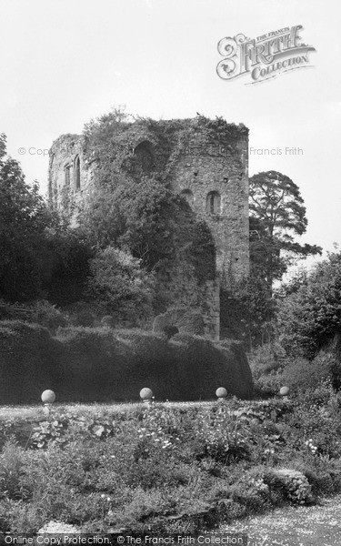 Photo of Usk, The Castle c.1955