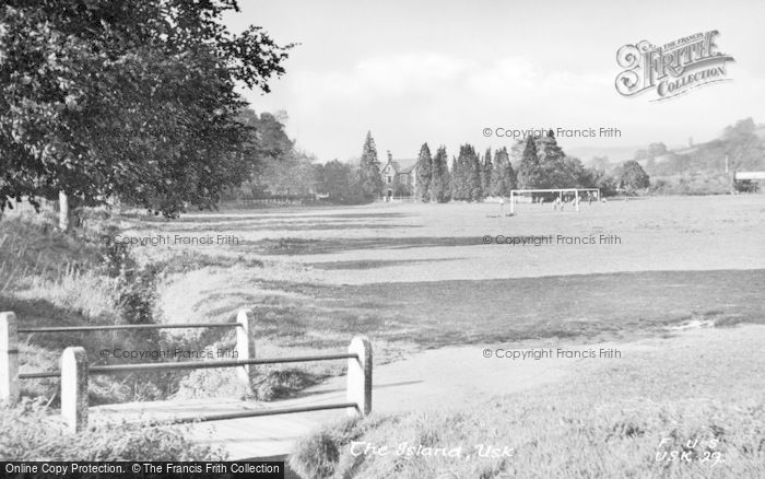 Photo of Usk, The Island c.1955