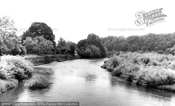 Photo of Usk, The River From The Usk Bridge c.1960
