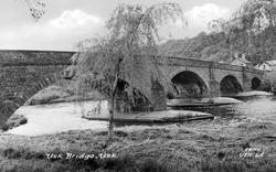 Usk Bridge c.1960, Usk