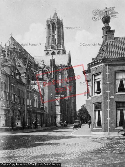 Photo of Utrecht, Voetiusstraat And Dom Kerk c.1930