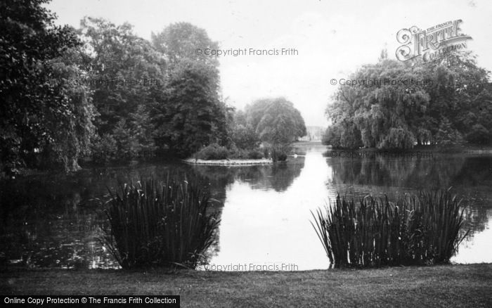 Photo of Utrecht, Wilhelminapark Pond c.1930