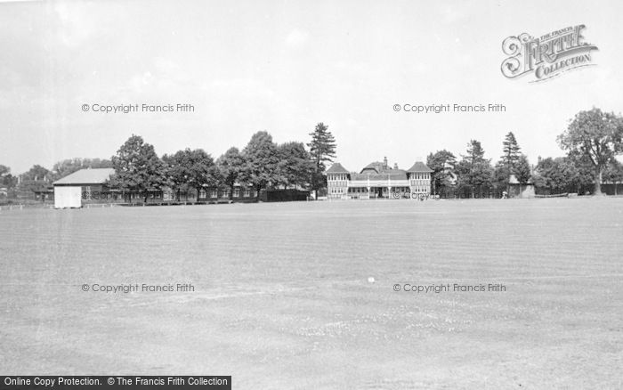 Photo of Uttoxeter, Bamford's Sports Ground c.1955