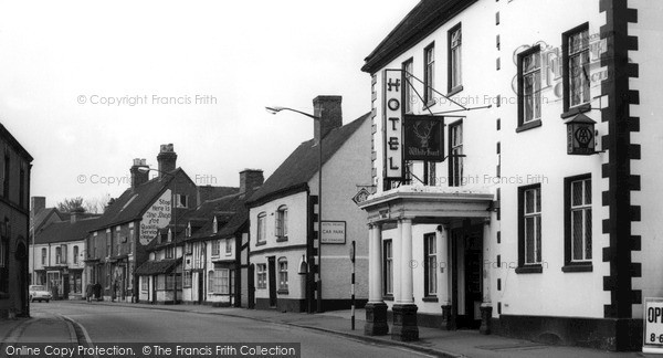 Photo of Uttoxeter, Carter Street And White Hart c.1965
