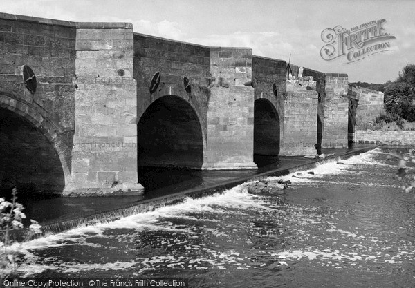Photo of Uttoxeter, Dove Bridge c.1955