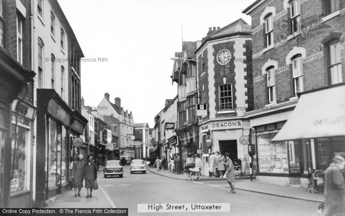 Photo of Uttoxeter, High Street c.1960