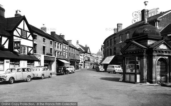 Photo of Uttoxeter, Market Place And High Street 1957