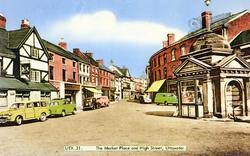 Market Place And High Street 1957, Uttoxeter
