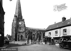 St Mary's Church c.1955, Uttoxeter