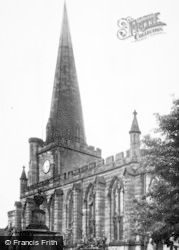 St Mary's Church c.1955, Uttoxeter