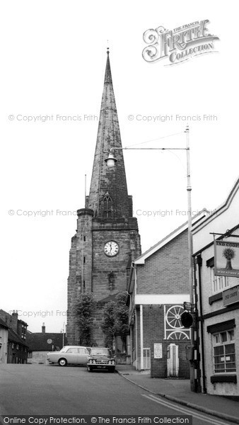 Photo of Uttoxeter, St Mary's Church c.1965
