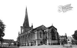 St Mary's Parish Church c.1955, Uttoxeter