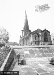 St Mary's Parish Church c.1955, Uttoxeter