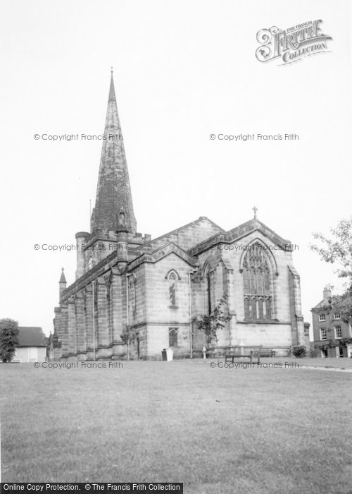 Photo of Uttoxeter, The Church c.1955