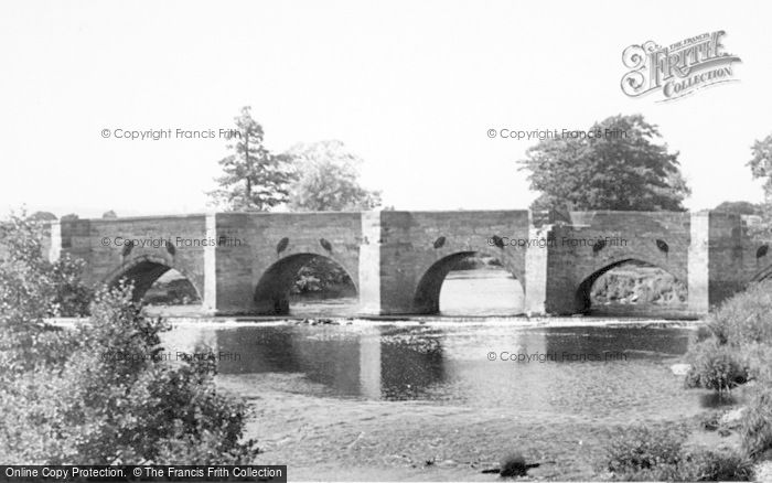 Photo of Uttoxeter, The Dove Bridge c.1955