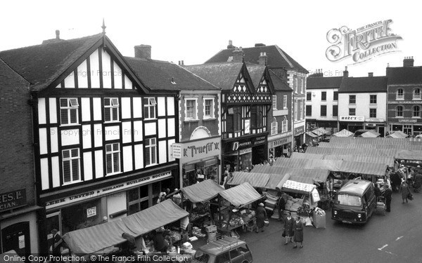 Photo of Uttoxeter, The Market 1967