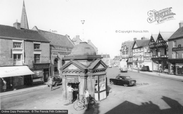 Photo of Uttoxeter, The Market Place c.1960