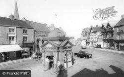 The Market Place c.1960, Uttoxeter