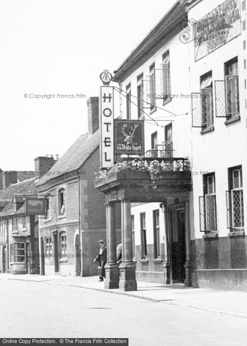 Photo of Uttoxeter, The White Hart c.1955
