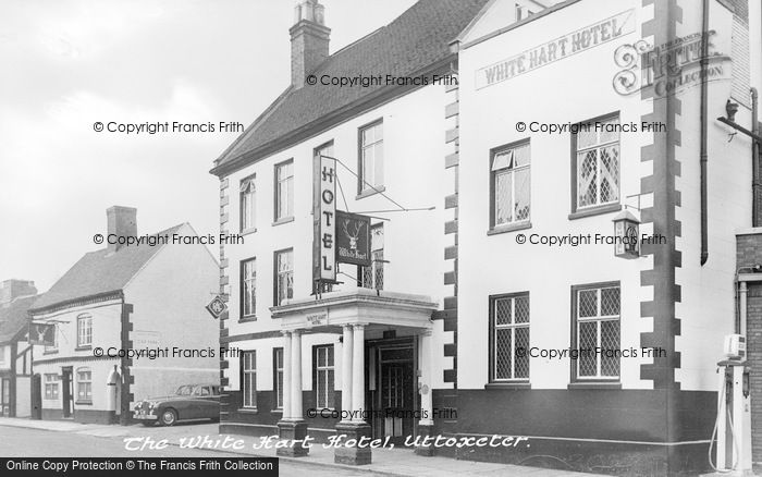 Photo of Uttoxeter, The White Hart c.1955