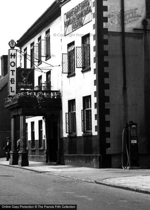 Photo of Uttoxeter, The White Hart Hotel, Carter Street c.1955