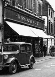 Woolworth's, High Street c.1955, Uttoxeter