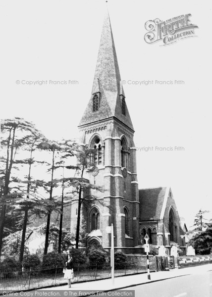 Photo of Uxbridge, St Andrew's Church c.1955