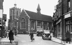 St Margaret's Church c.1950, Uxbridge