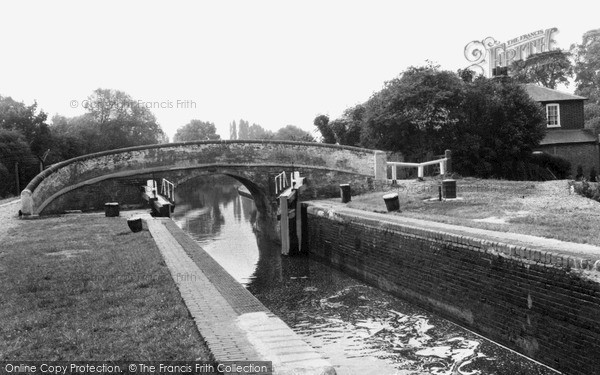 Photo of Uxbridge, The Canal c.1955