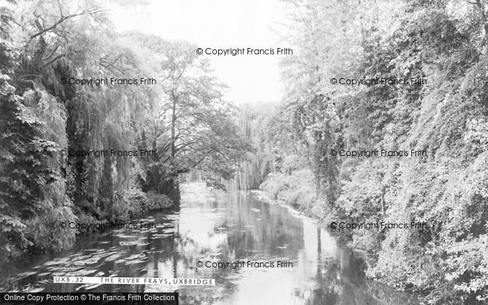 Photo of Uxbridge, The River Frays c.1960