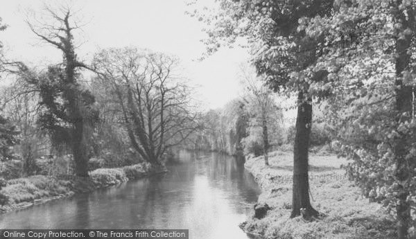Photo of Uxbridge, The River Frays c.1965