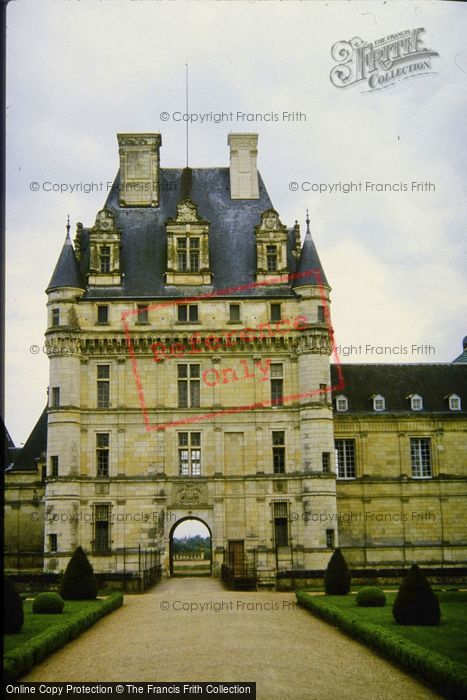 Photo of Valençay, Chateau De Valencay, Main Entrance 1984