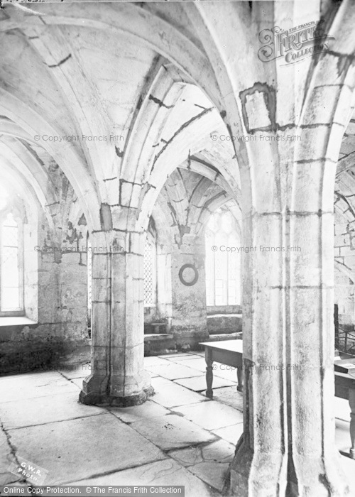 Photo of Valle Crucis, Abbey, Chapter House c.1931