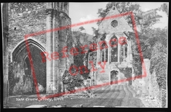 Valle Crucis, Abbey, West 1888, Valle Crucis Abbey